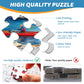 mjyphdm 500 Piece Jigsaw Puzzle for Adults & Kids - Bear & Eagle Design, Recycled Cardboard, Family Activity, 20.5 x 15 in