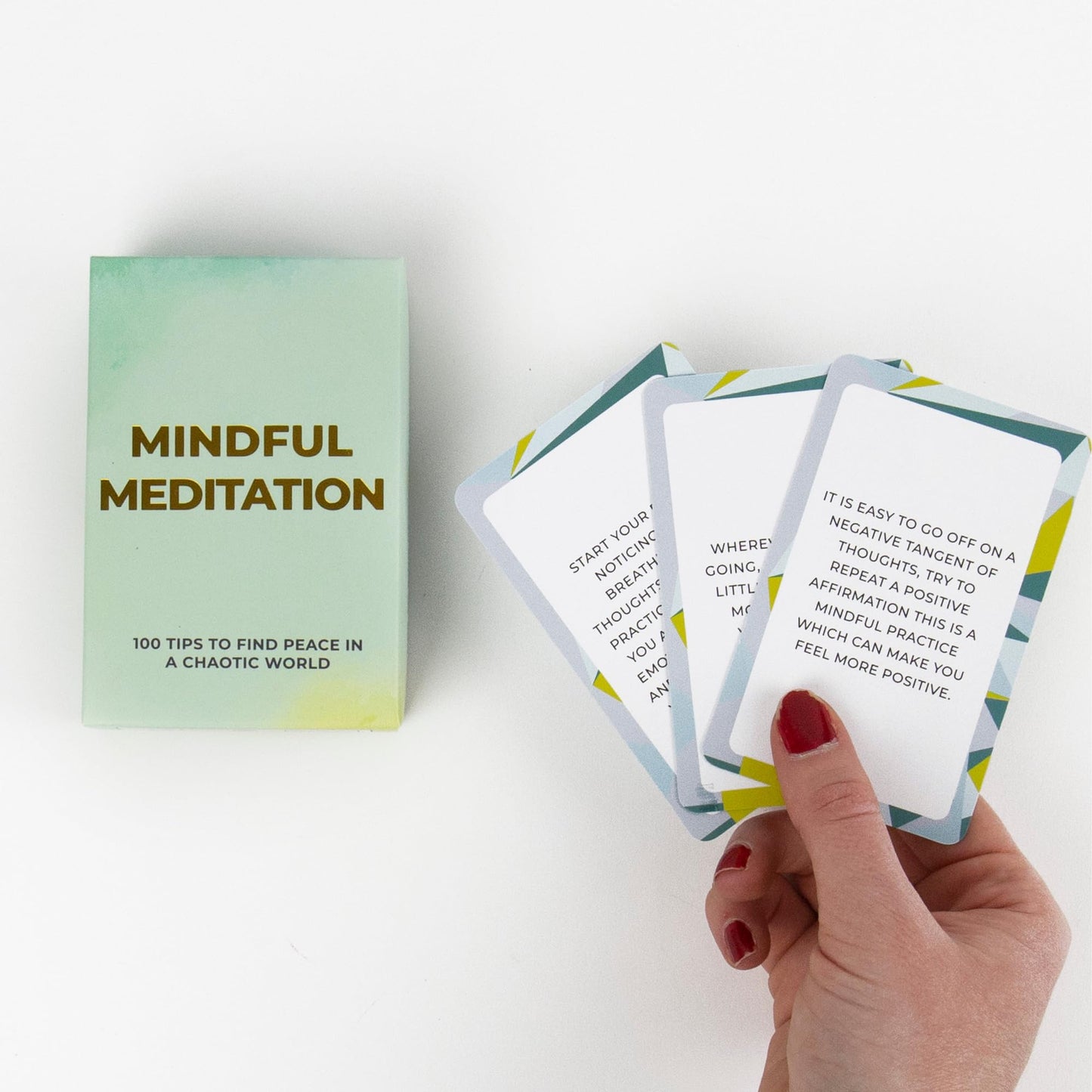Gift Republic Meditation Cards - Multicolor Cardstock - Model GR490076