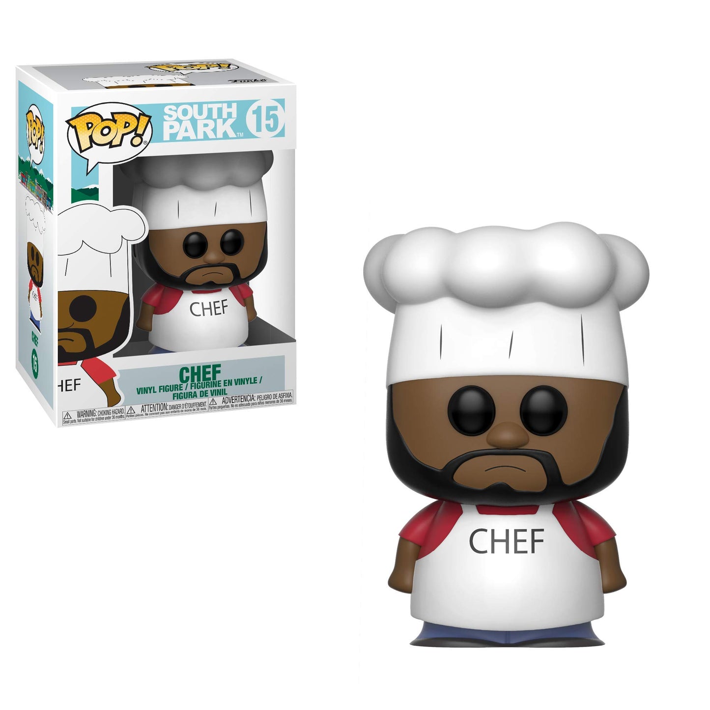 Funko Pop Television Chef Collectible Figure, 3.75" Multicolor Vinyl, Model 32859