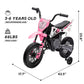 Forever Source 12V Kids Motorcycle w/Treaded Tires, 3.1mph Top Speed, Kids Motorcycle w/Training Wheels, Music, Bluetooth, Sprin
