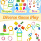 Kecristv Montessori Toys For 1 2 Year Old Boys Girls, Toddler Toys Age 1-2, Wooden Toys For Ages 0-2 2-4, 1 2 Year Old Girl Boy