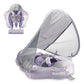 Mambobaby Float Deluxe Baby Pool Float: Safe & Comfortable Swim Trainer For Infants & Toddlers, Non-Inflatable Design, Uv Protec