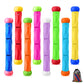 Navdlizu 8 Pcs Diving Pool Toys, Underwater Training Diving Sticks For Kids Colorful Pool Sinking Toys With Storage Bag Swimming