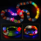 Save Unicorn Tracks Cars Replacement only, Dino Track Cars for Tracks Glow in The Dark, Car Tracks Accessories with 3 Flashing L