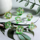 Enchanting Cat Dice Set D&D, DNDND 7PCS Resin DND Dice with Velvet Bag for Dungeons and Dragons Role Playing Games and Tabletop