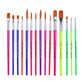 Little Birdie Kids Clamp Shell 15 Brushes 140mm Kids Clamp Shell 15 Brushes 140mm