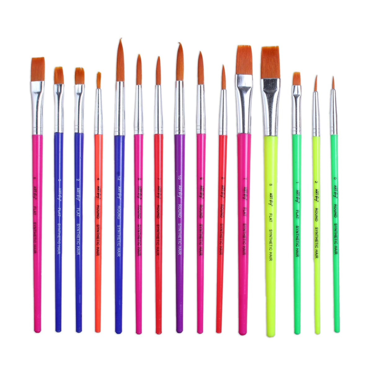 Little Birdie Kids Clamp Shell 15 Brushes 140mm Kids Clamp Shell 15 Brushes 140mm