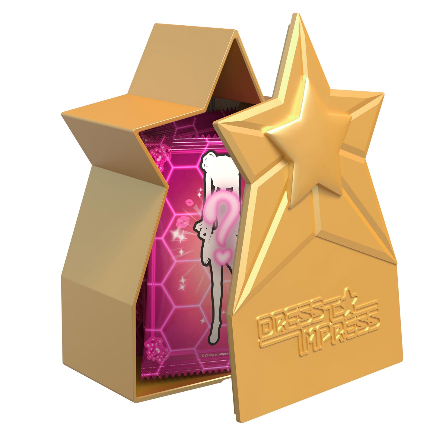 Dress To Impress Mystery Models Dolls - Wave 1, Gold, 10 cm, Collectible Fashion Dolls for Kids