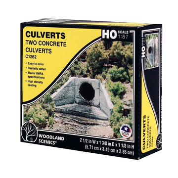 Woodland Scenics Concrete Ho Culverts