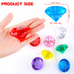 Niceup Diving Gems Pool Toys - 60mm Acrylic Gemstones for Kids, 7PCS, Multicolor Party Favors
