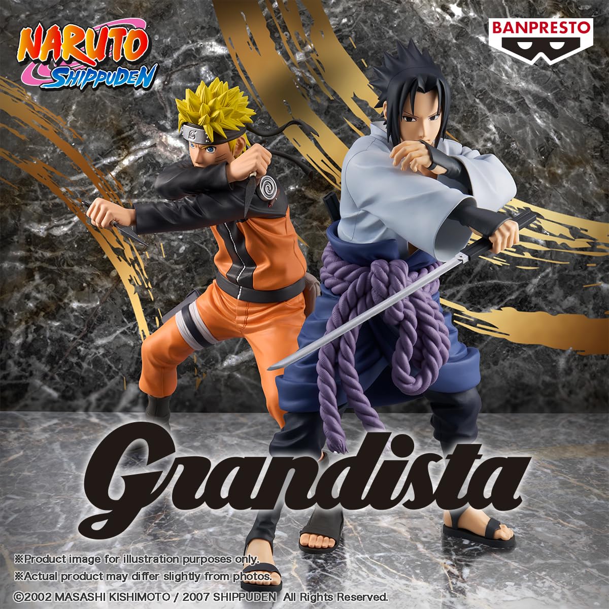 Banpresto - Naruto Shippuden - Uzumaki Naruto, Bandai Spirits Grandista Figure