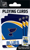 Masterpieces Family Games - Nhl St. Louis Blues Playing Cards - Officially Licensed Playing Card Deck For Adults, Kids, And Fami
