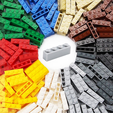Feleph 360 Pieces 1X4 Bricks Classic Parts Building Creative Play Blocks Set Toy Classic Accessories Compatible With 3010 3066 M