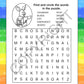 ZOCO - School Bus Safety & Rules Coloring & Activity Books (50 Bulk Pack, Without Crayons) - Bus Driver Gift & Handout for Kids