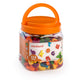 Miniland Educational - Magnetic Lowercase Letters Alphabet Jar (155 Pieces)