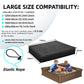 Mrwizms Sandbox Cover, Lid-55In, Sand Box Cover, 420D Oxford Cloth Waterproof, Uv Resistant And Dustproof, Suitable For Children