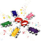 Musicube 12 Pcs 6 Colors Percussion Instruments, Wrist Bells Jingle Bells Musical Rhythm Toys Band Wrist Bells