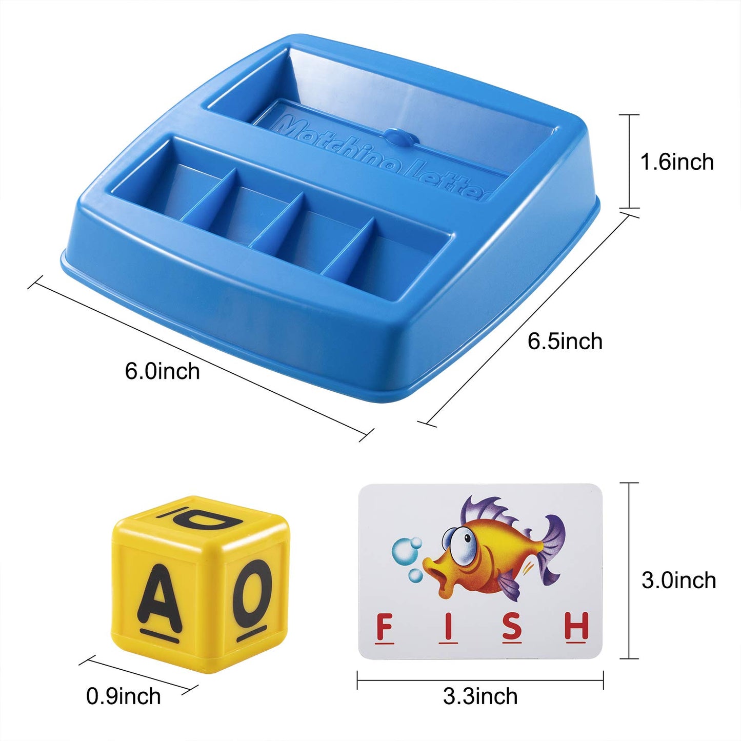 Learning Games For Kids Ages 3-8, Matching Letter Game For Kids Toys Ages 3-8 Educational Toys For 3-8 Year Olds Boys Girls Alph