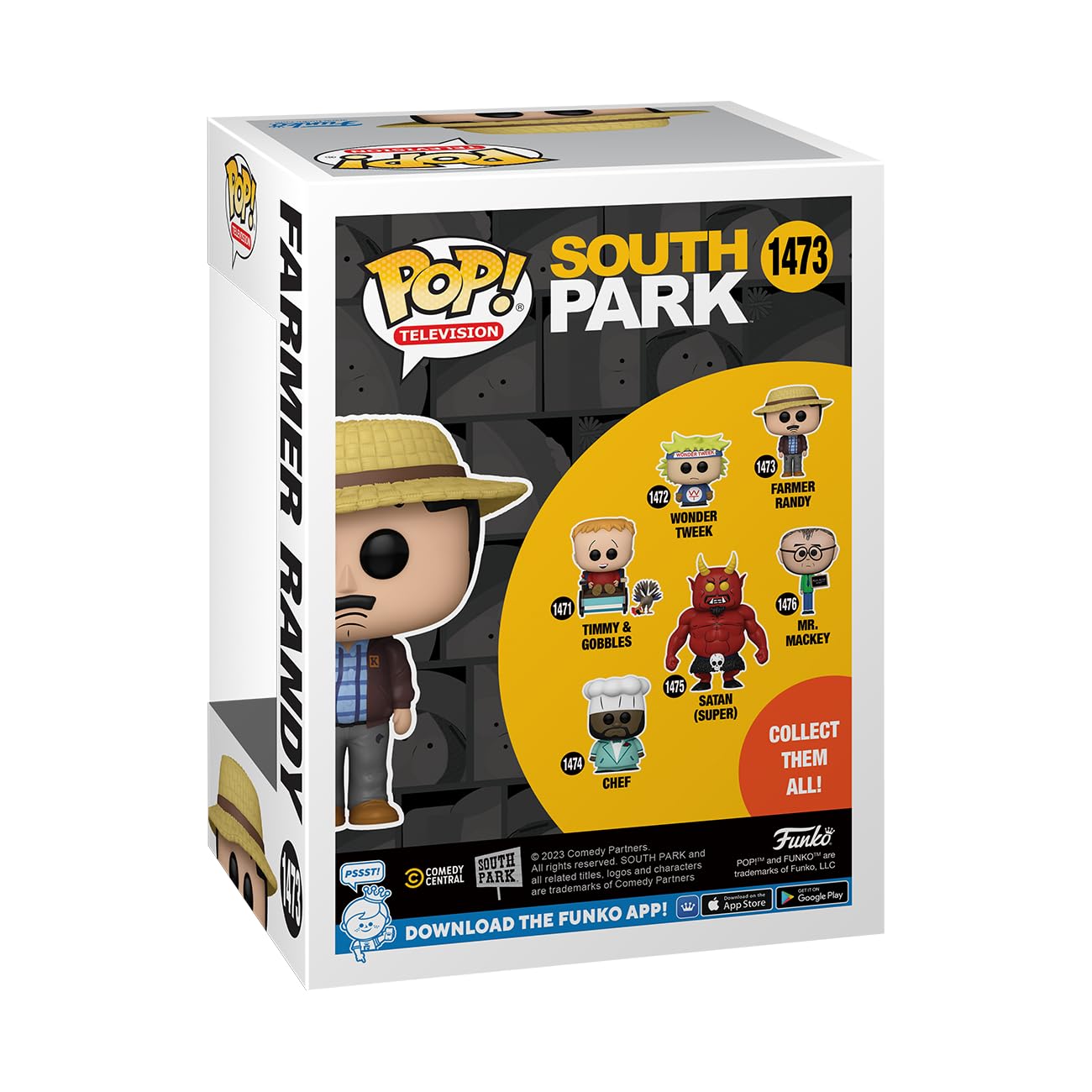 Funko POP! South Park Randy Marsh Vinyl Figure - Multicolor - Model 75670 - Collectible Gift for Kids & Adults