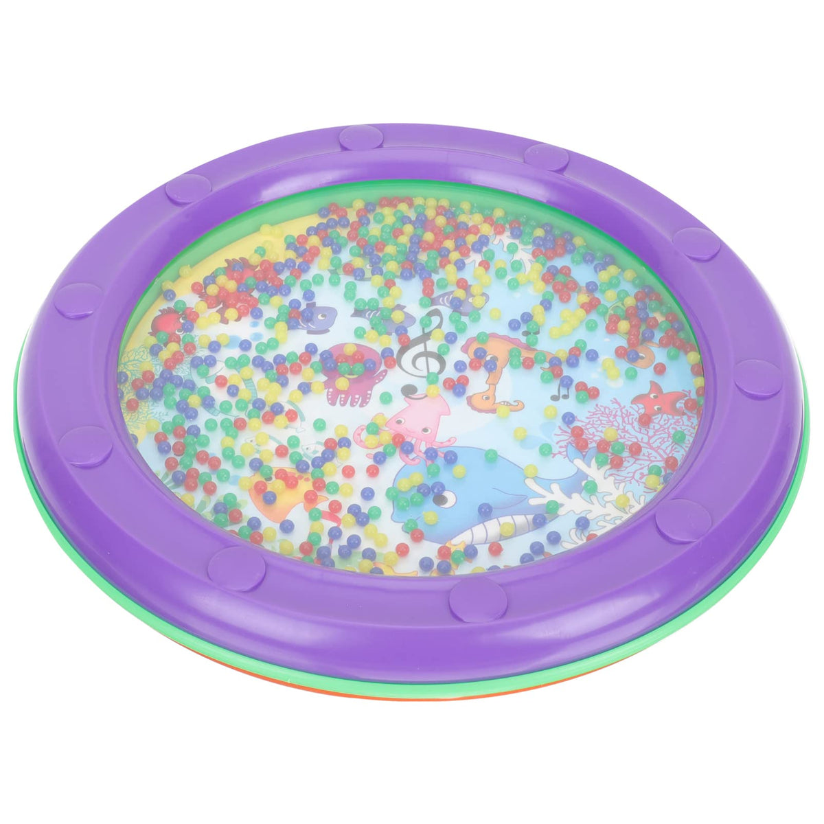 Excluzo Ocean Wave Drum Sea Sound Musical Drum Kids Educational Toy Percussion Instrument