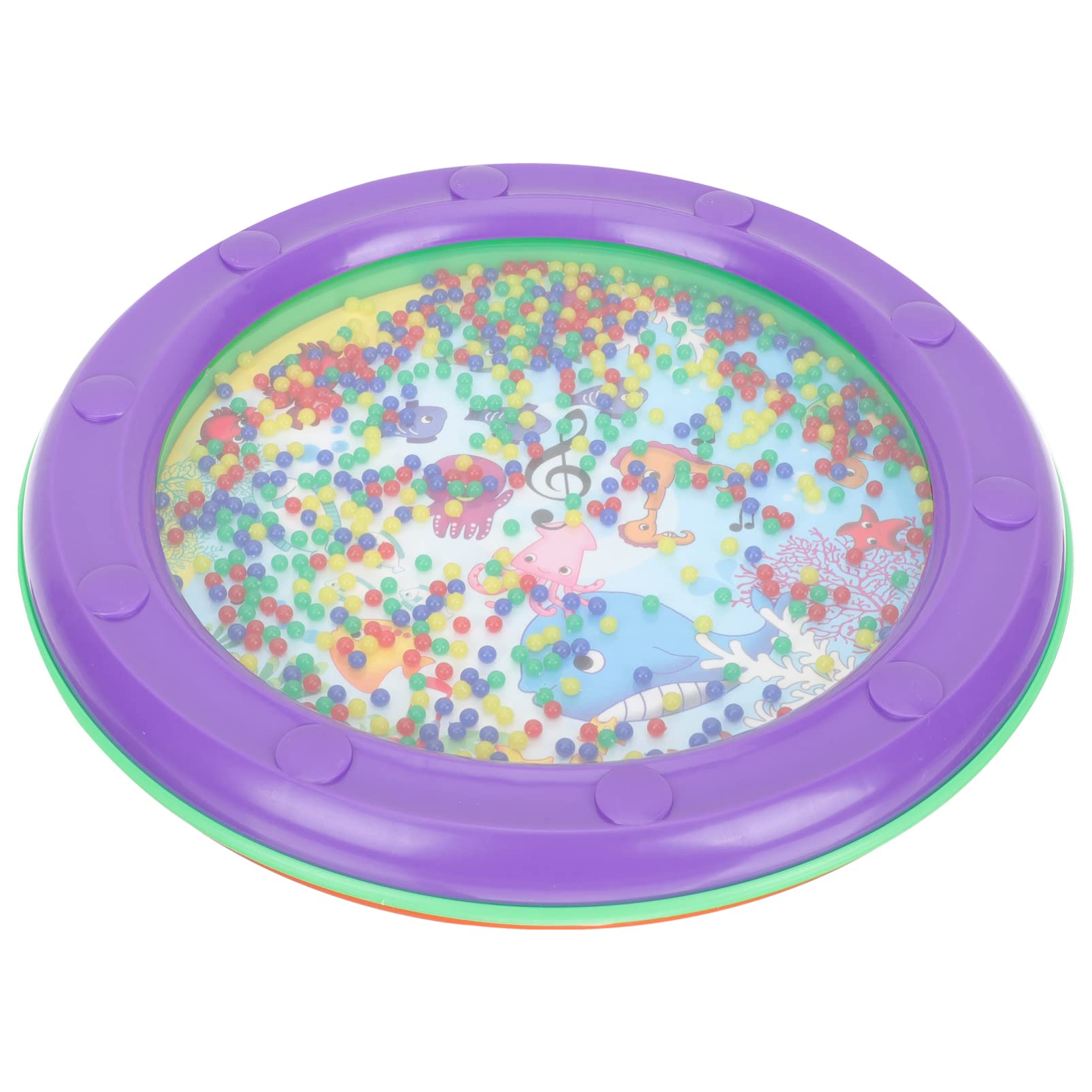 Excluzo Ocean Wave Drum Sea Sound Musical Drum Kids Educational Toy Percussion Instrument
