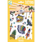 Djeco - Bang Tattoos, Blue, Small (DJ09577A), Assorted Colour/Model