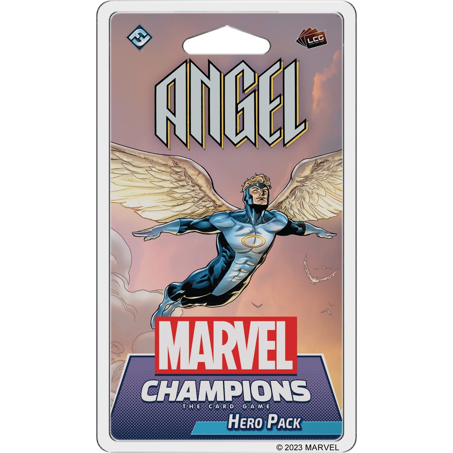 Marvel Champions The Card Game Angel Hero Pack - Superhero Strategy Game, Cooperative Game For Kids And Adults, Ages 14+, 1-4 Pl