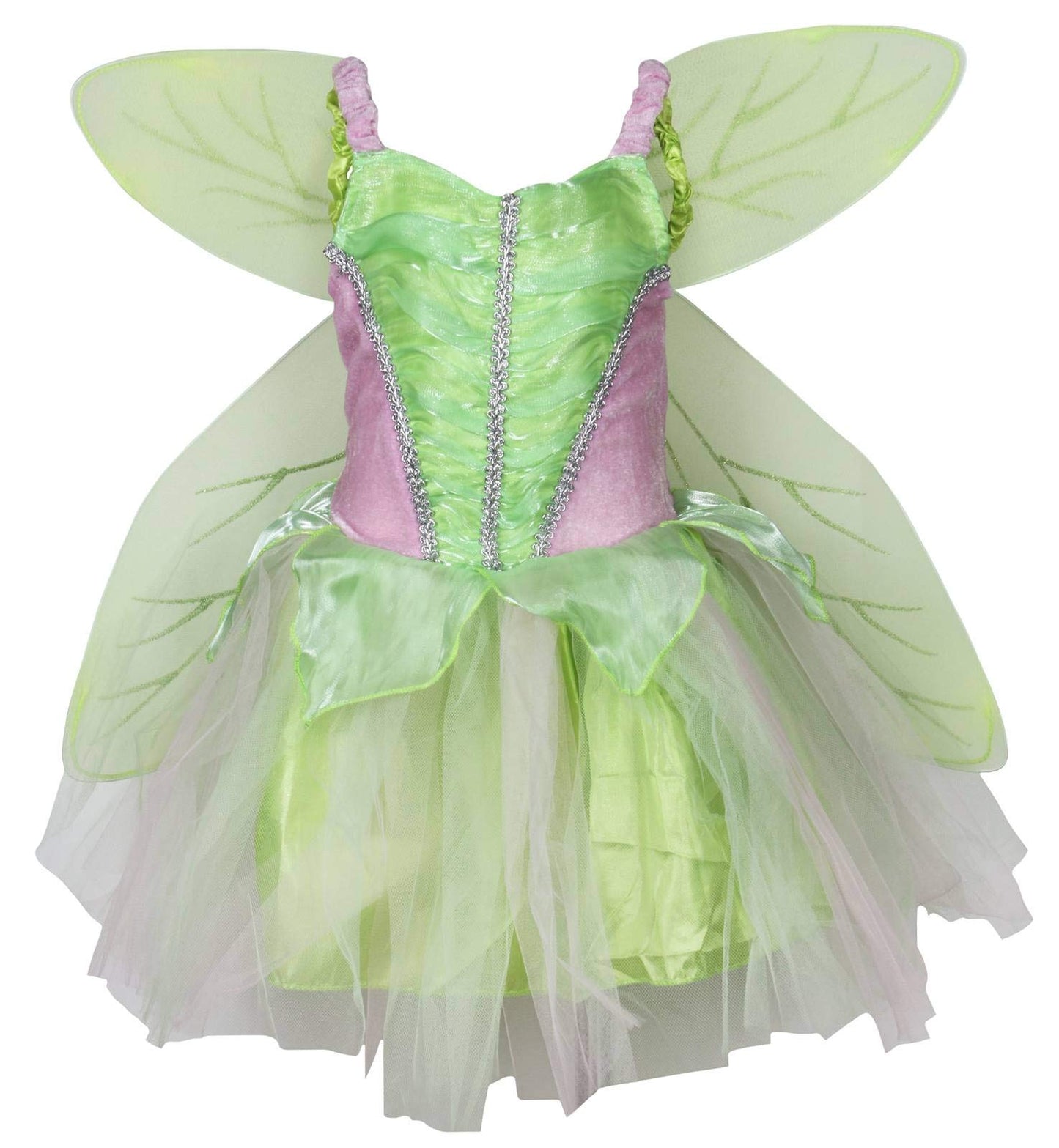 Petitebella Fairy Costume Dress 1-10Y (Light Green, 4-6 Years)
