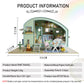 DIY Miniature Doll House Kit  CUTEROOM Caravan Doll House Kit with Furniture  Mini Wooden Dollhouse Toys for mature-themed Birthday Gift
