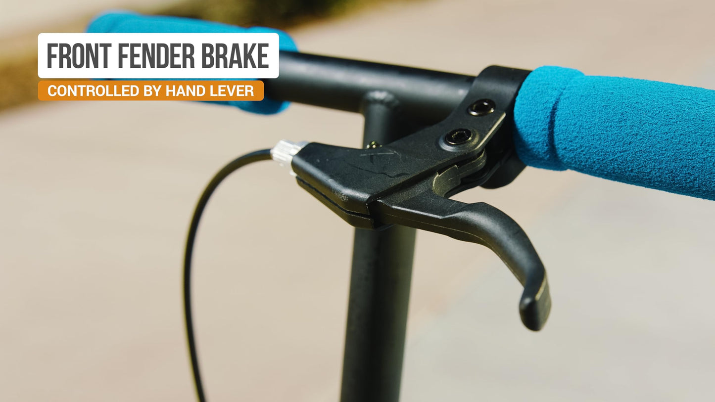 Razor PowerWing Caster Scooter for Kids Ages 6+ - Dual Inclined Casters for Drifting and Spinning, For Riders up to 143 lbs