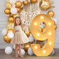 3Ft Marquee Light Up Numbers, Mosaic Numbers For Balloons, Number 9 Balloon Frame, Marquee Light Up Letters, On Cloud 9 Birthday