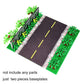 Taken All Road Baseplates 10' X 10' - Building Block City Town Straight Road Base Plate Tight Fit With Major Brands (2 Pack Road Baseplate)