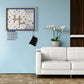 Ws Game Company Scrabble Deluxe 2-In-1 Wall Edition With Dry Erase Message Board