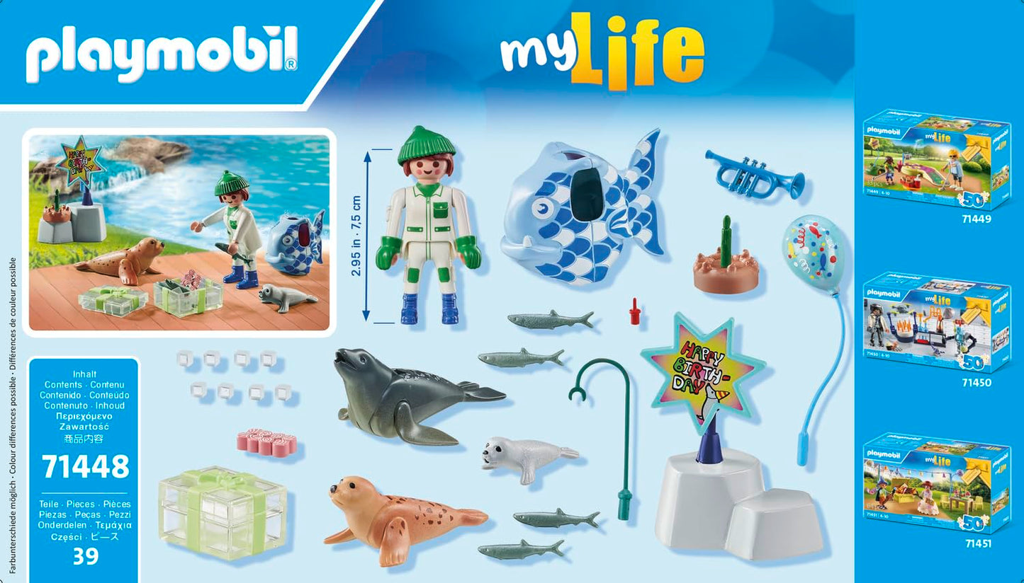Playmobil My Life: Keeper with Animals