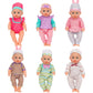 Deao Baby Doll Clothes For 12 13 14 Inch Dolls,6 Sets Doll Clothes And Accessories,Dress Up Fun,Doll Outfits Accessories Underwear For Doll Gift (Doll Not Included)