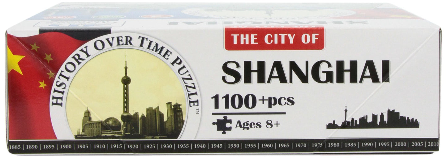 4D Cityscape Shanghai, China Time Puzzle