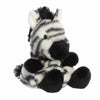 Aurora Adorable Palm Pals Gr?vy Zebra Stuffed Animal - Fun Collectible Plush for Kids and mature-themed Collectors - Perfect for Decorating Rooms and Birthday Gifts - White 4 Inches