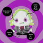Warner Bros. Beetlejuice Cuteeze Extra Soft Plush Stuffed Animal Toy for Baby and Toddler Boys and Girls - 12 Inch Size