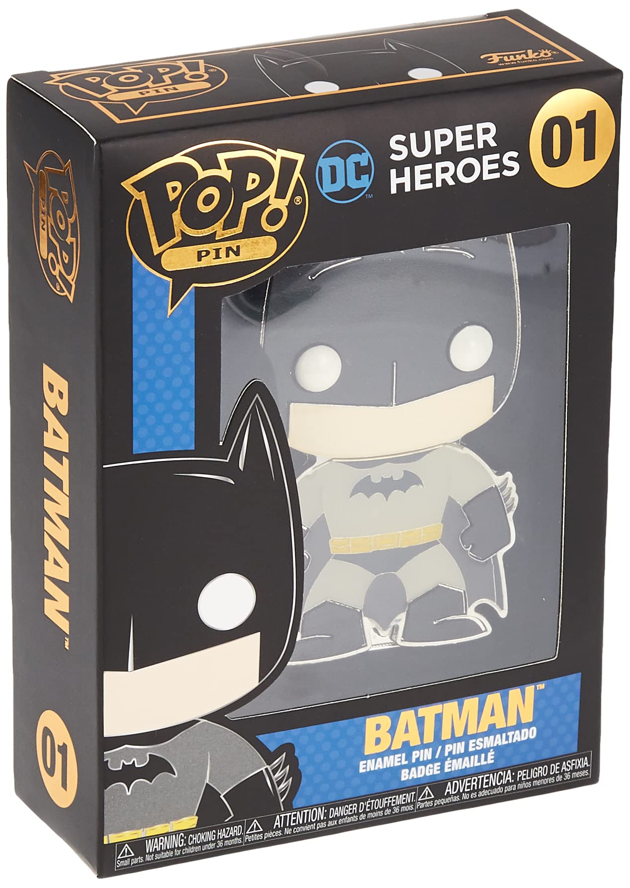 Funko Pop! Giant Pin Badge With Stand 10 Cm Dc Comics Batman