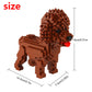 Larcele Micro Dog Building Blocks Set Mini Pet Building Toy Bricks,950 Pieces Kljm-02 (Poodle)