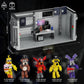 Five Nights Security Room Action Figure Building Block Set, 5 In 1 Monster With Stage Horror Game Toys, Compatible With Lego, Su