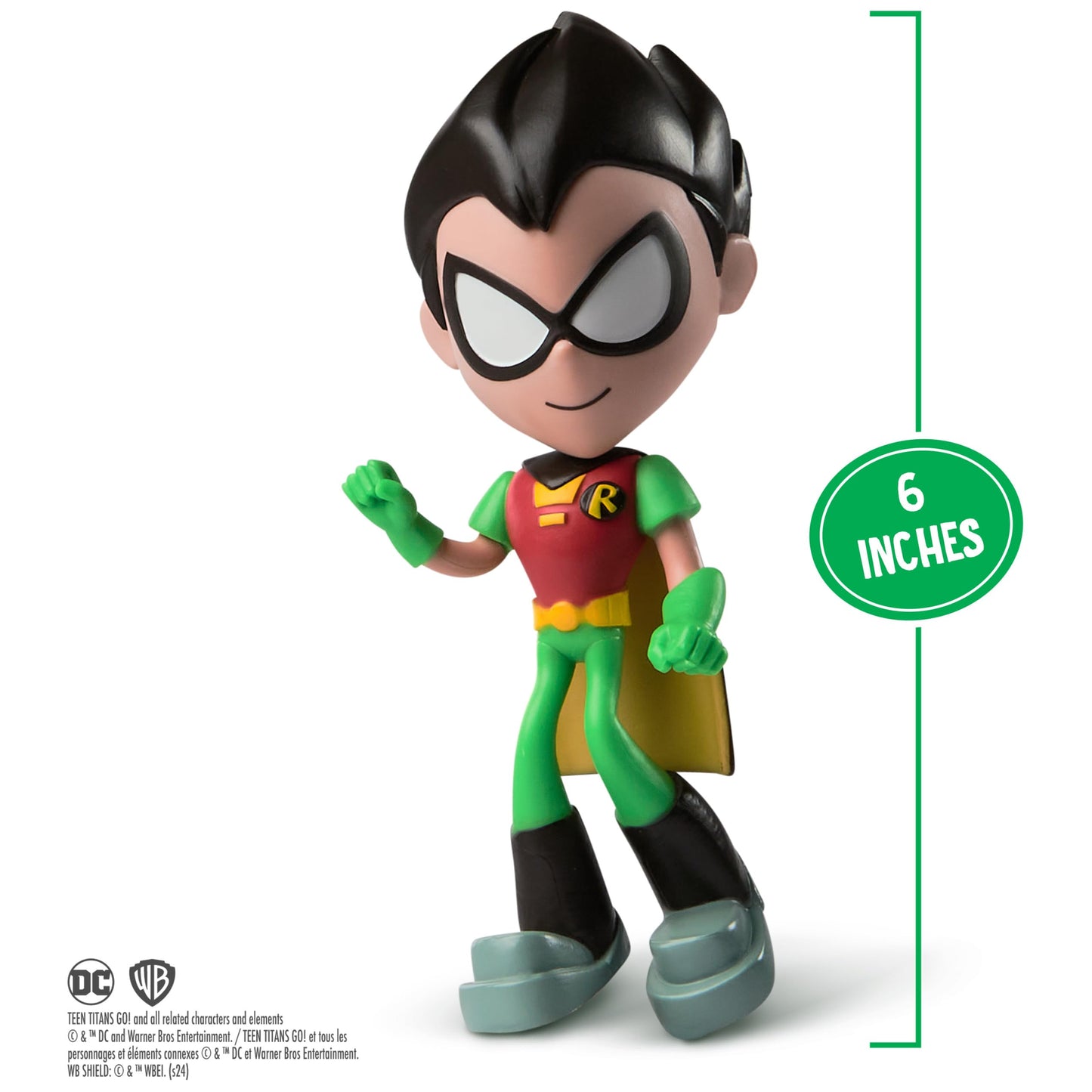 Spin Master Teen Titans Go! Twisty Titans Robin Flexible Action Figure, Multicolor, Kids Toys for Boys and Girls Ages 4 and Up