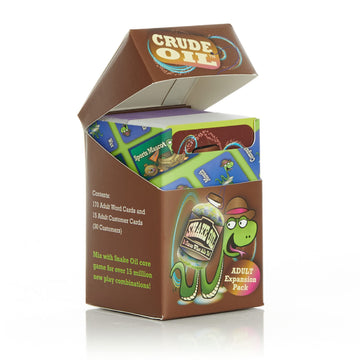 Snake Oil Crude Oil - Uncensored Game Expansion Pack For Adults - The Spicy Selling Party Game