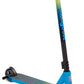 Mongoose Rise 110 advanced Freestyle Stunt Trick Scooter  Lightweight Alloy Deck & Heavy-Duty Frame Up to 220 lbs.  Bike-Style Grip  Wheel Pegs Included  Blue/Yellow