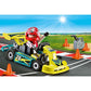 Playmobil Go-Kart Racer Carry Case Building Set, Multi Color, Model 9322, Durable Plastic Construction