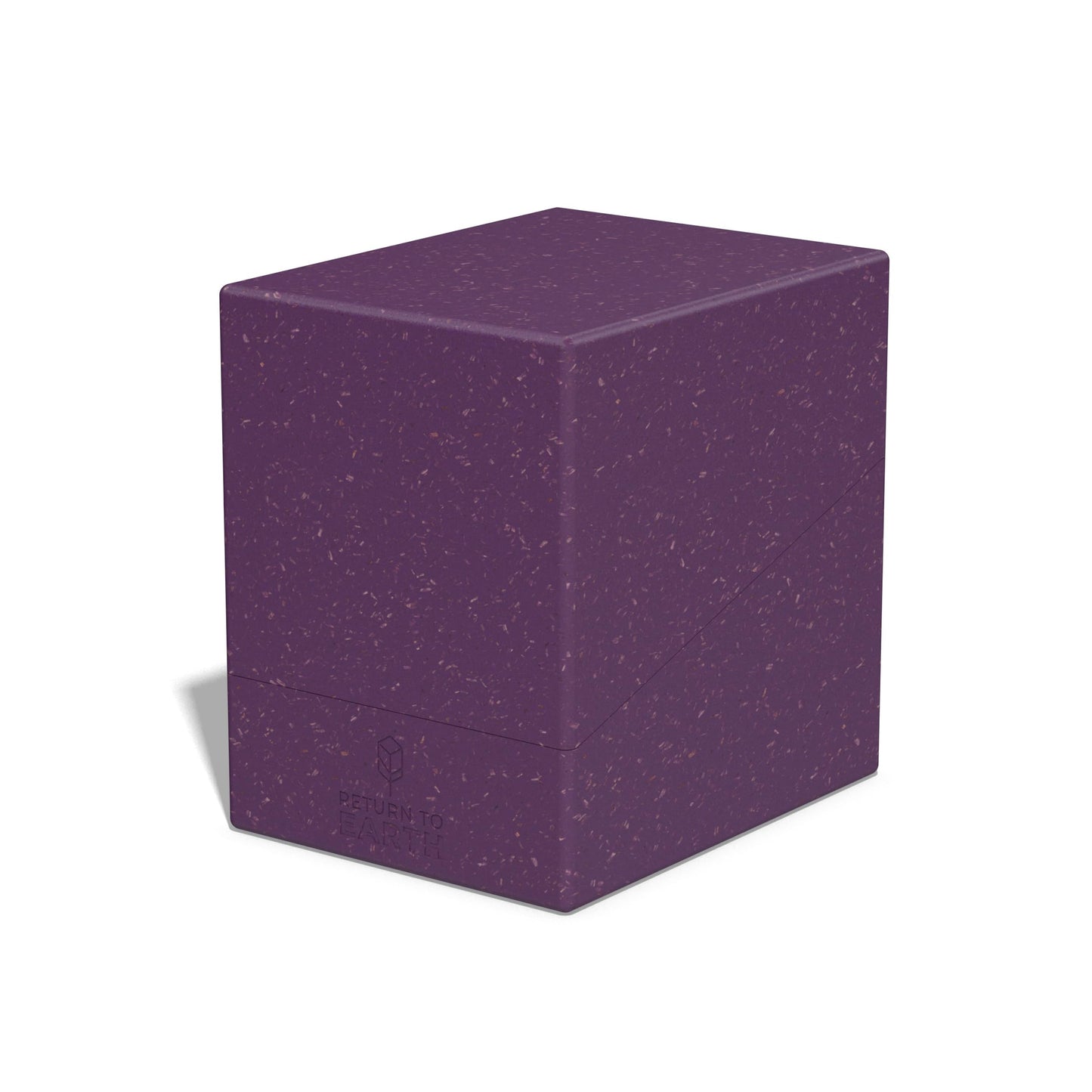 Ultimate Guard Rte Boulder 133+, Deck Case For 133 Double-Sleeved Tcg Cards, Purple, 87% Renewable, Made In Germany, Secure & Du