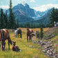 Cobble Hill 1000 Piece Puzzle - Horse Meadow - Sample Poster Included