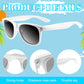 Morcheiong 12 Pack Party Sunglasses In Bulk For Birthday Summer Party Goody Bag Fillers Favors (White)