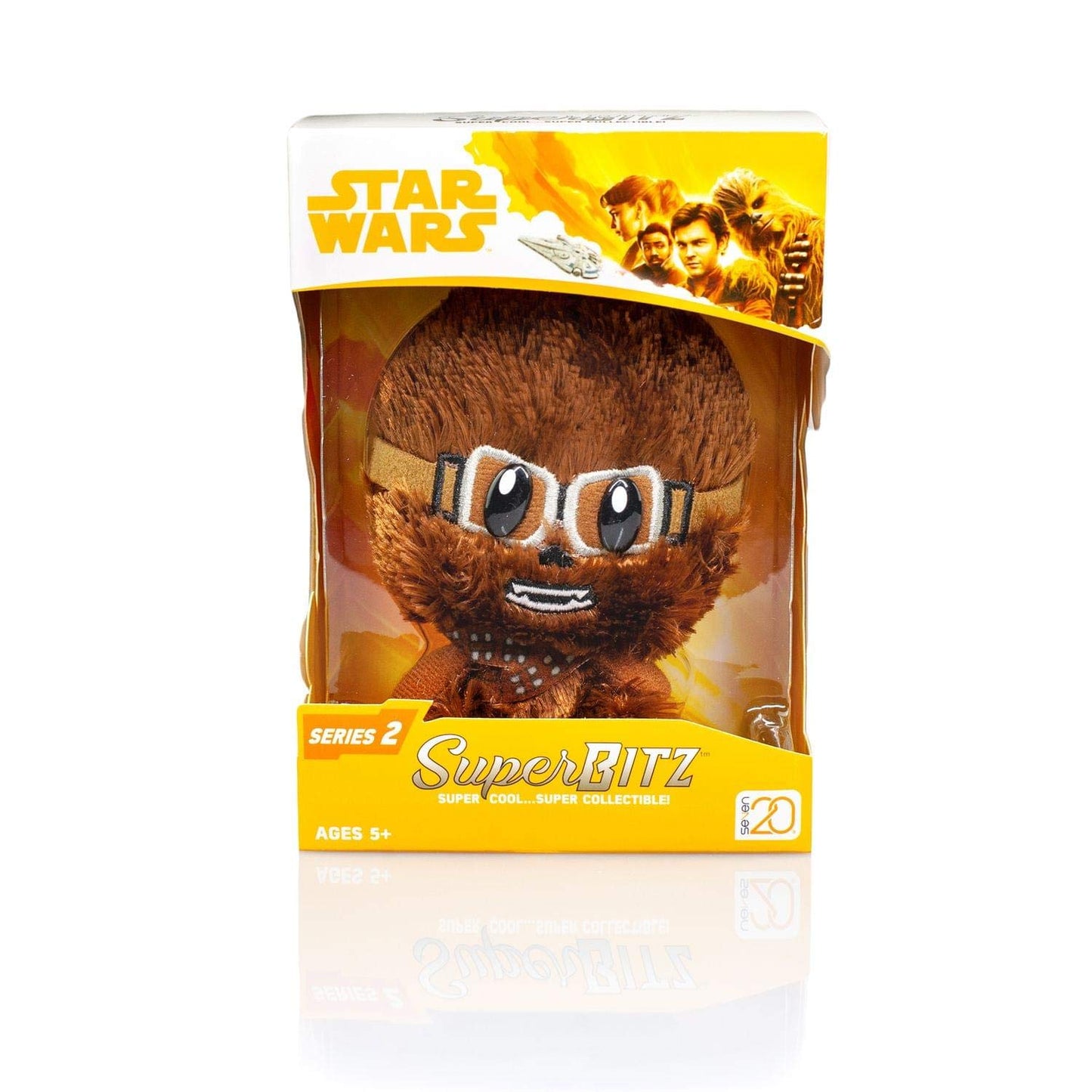 Star Wars Chewie With Goggles Plush - 4' Super Bitz Plushie - Licensed Movie Merchandise - Chewbacca Collectible Toys - Unique Gift For Birthdays, Holidays, Graduation
