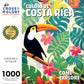 Cross & Glory - Costa Rica In Color - 1000 Piece Jigsaw Puzzle For Adults | Vibrant Tropical Forest & Toucan | Satin-Finished Travel Puzzle